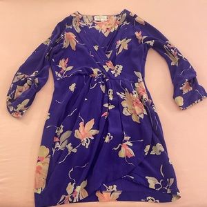 Silk Floral Yumi Kim Dress in Size L
